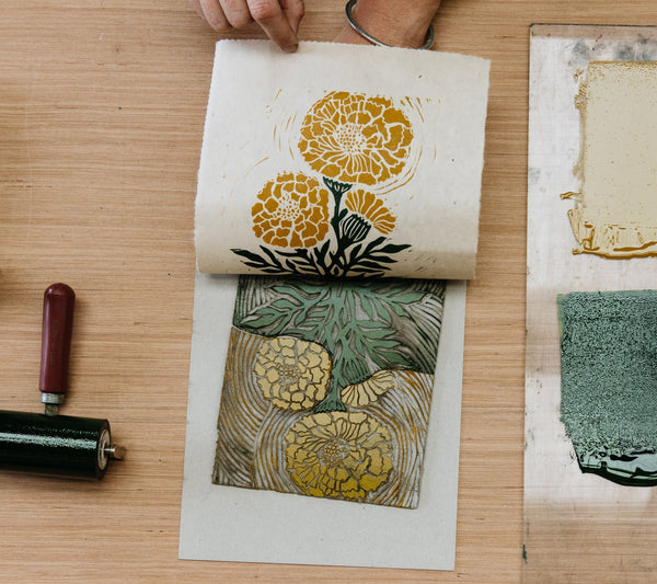 NEW! Introduction to Jigsaw Linocut Printing